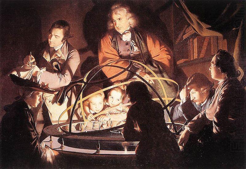Joseph Wright A Philosopher Lecturing with a Mechanical Planetary china oil painting image